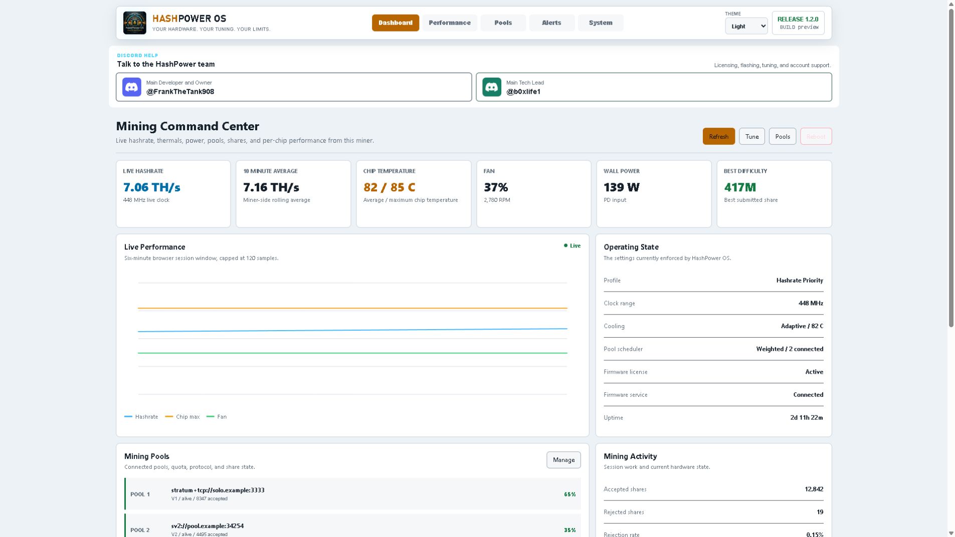 Light And Dark Themes screenshot