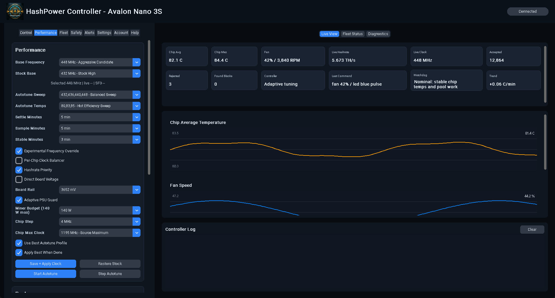 Tuning And Pools screenshot